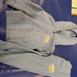 Roots Sky Blue Tracksuit with Logo